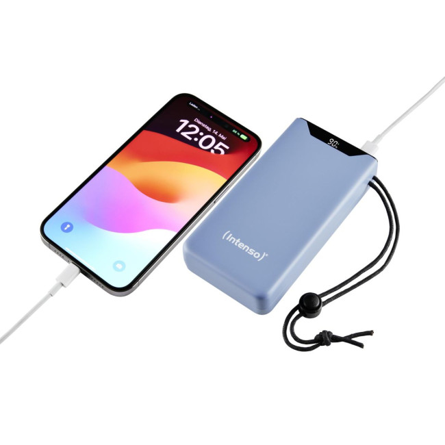 Портативний зарядний пристрій USB 20000MAH QC3.0 BLUE F20000 7332055 INTENSO