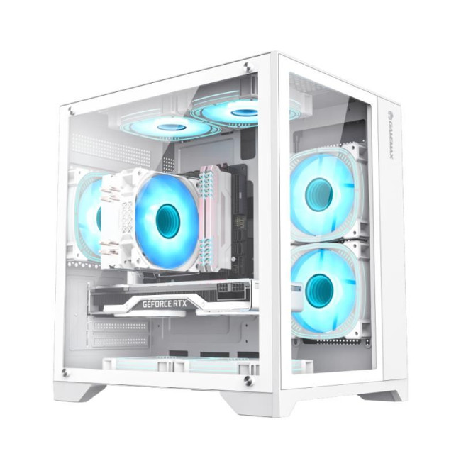 Корпус для комп'ютера MATX W/O PSU INFINITY MINI WHITE GAMEMAX