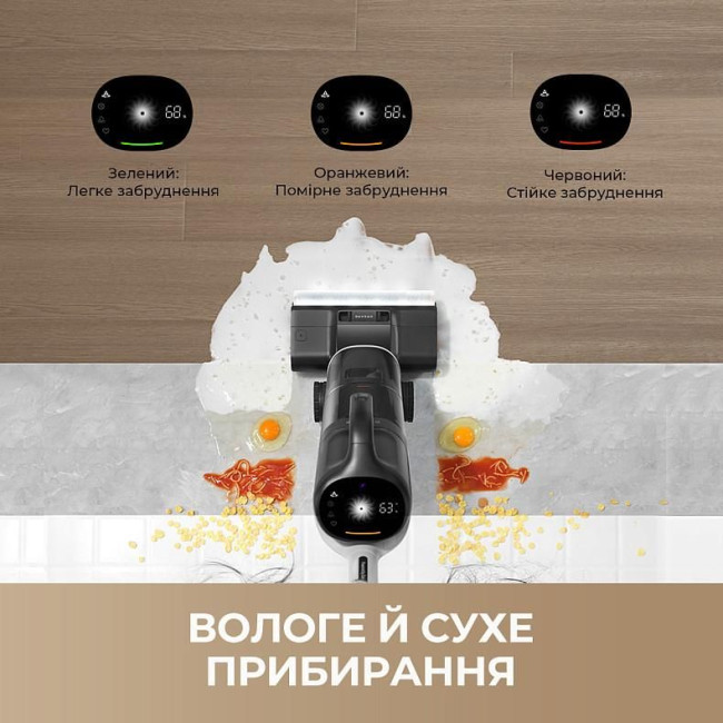 Миючий пилосос Dreame Wet & Dry Vacuum Cleaner H14 DUAL
