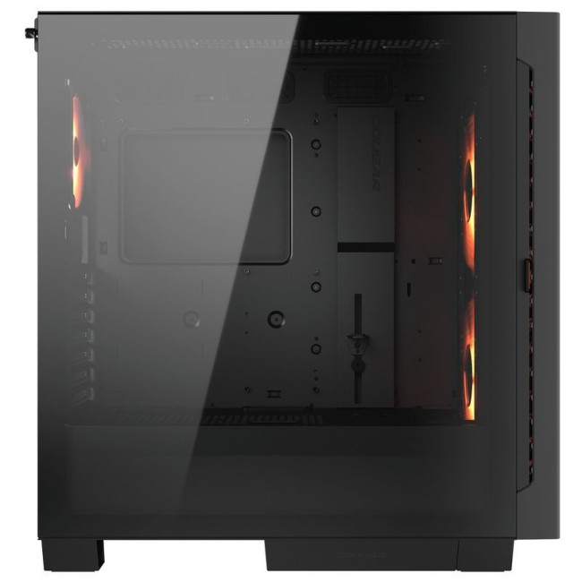 Ігровий корпус, вентилятори передвстановлені, ATX/mATX/mini-ITX, скляне вікно