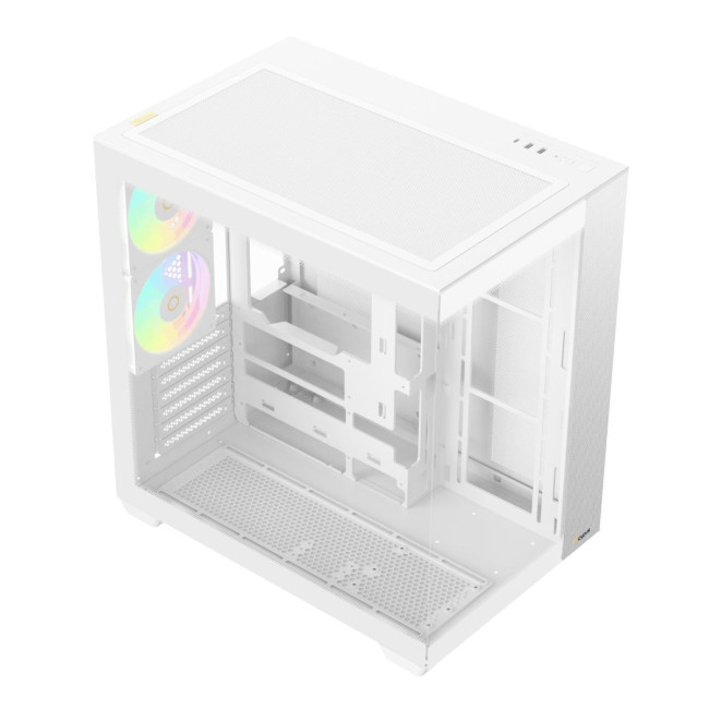 Корпус для комп'ютера ATX W/O PSU DELTA C74 ARGB білий (DELTA-C74-WHD200XX-GL) OCYPUS