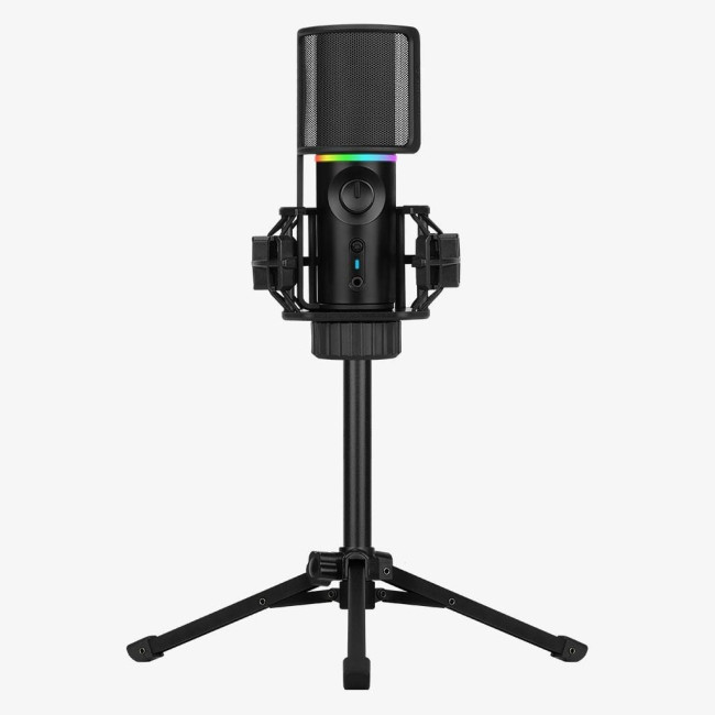 Мікрофон Streamplify MIC-48-RGB-TP, чорний