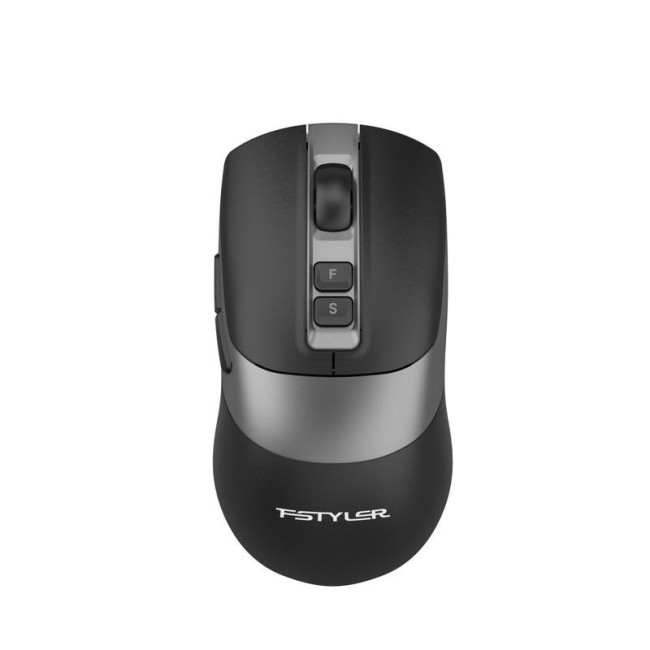 Миша бездротова безшумна Fstyler, Bluetooth / 2.4 ГГц, вбудований акумулятор, 3200DPI