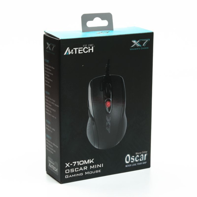 Миша ігрова Oscar, 2000 DPI, Кнопка 3xFire, USB