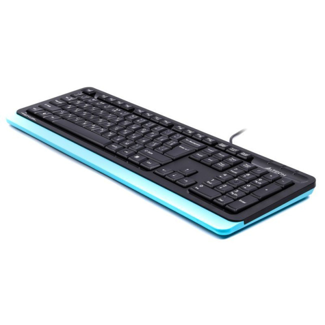 Клавіатура Fstyler Sleek MMedia Comfort, USB, синій