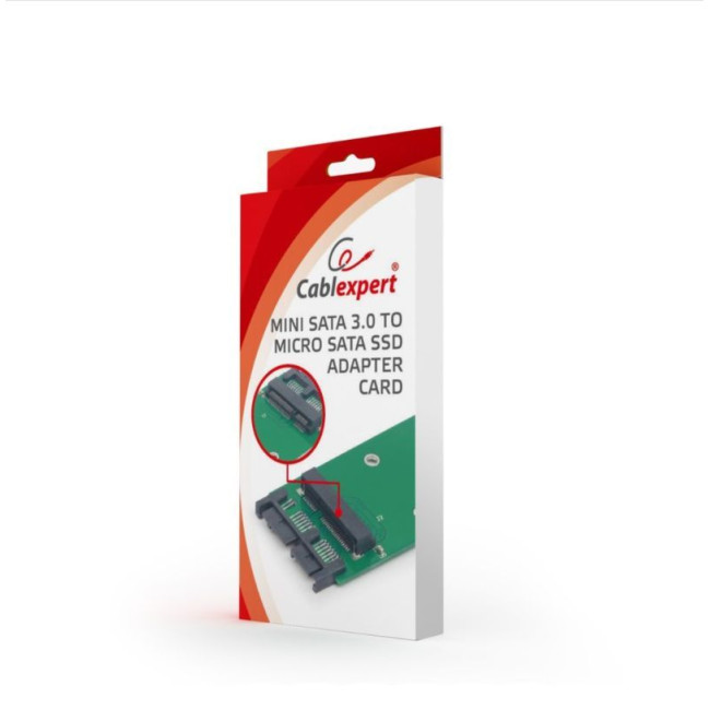 Адаптер Міні-SATA для твердотільного накопичувача 1.8 дюйма Micro-SATA