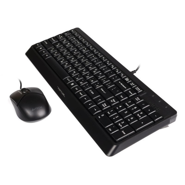 Комплект дротовий Fstyler клавіатура+миша, чорний, USB