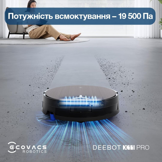Робот-пилосос DEEBOT X11 PRO OMNI ECOVACS