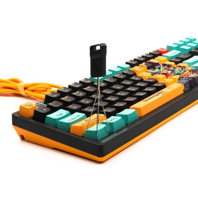 Клавіатура оптична ігрова, USB, RGB підсвічування, Alpha Optical Switch