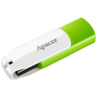 Flash Drive Apacer AH335 64GB (AP64GAH335G-1) Green/White