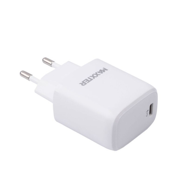 Мережевий зарядний пристрій, 1 USB + кабель Type-C to Lighting (PD 20 W)