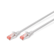 Патч-корд DIGITUS CAT 6 S-FTP, 5м, AWG 27/7, LSZH, сірий DK-1644-050
