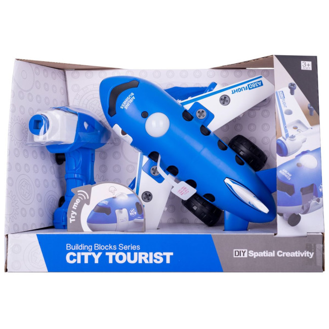 Літак з електродвигуном Diy Spatial Creativity LM8074-DZ-1