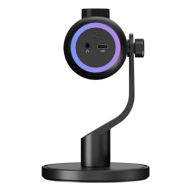 Мікрофон Streamplify MIC MINI-48-RGB-ST, чорний