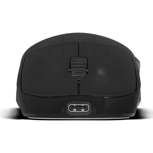 Миша ігрова бездротова Endgame Gear OP1w 4k v2, чорний (прозорий)