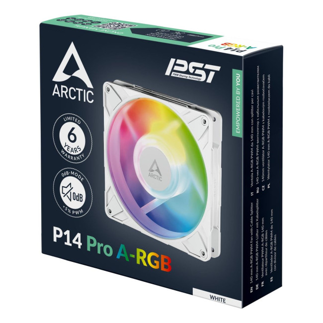 Корпусний вентилятор 140MM P14 PRO A-RGB WHT ACFAN00318A ARCTIC