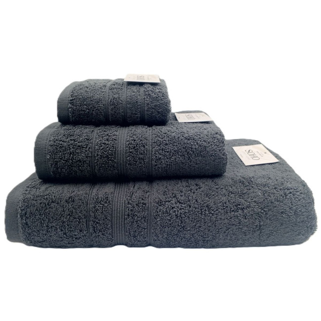 Рушник банний Soho 70х140 см бавовна 100% Fox Dark Gray
