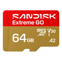 Карта пам'яті SANDISK Extreme GO SDXC 64GB UHS-I V30 A2
