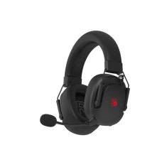 Ігрові бездротові навушники з мікрофоном, RGB підсвічування, Bluetooth + 2.4GHz + 3.5 jack