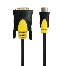 Кабель у блістері HDMI на DVI (двонаправлений), V1.3/19-пін, позолочені конектори, 1.8 м