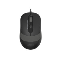 Миша дротова безшумна Fstyler, USB, 1600 dpi, сірий