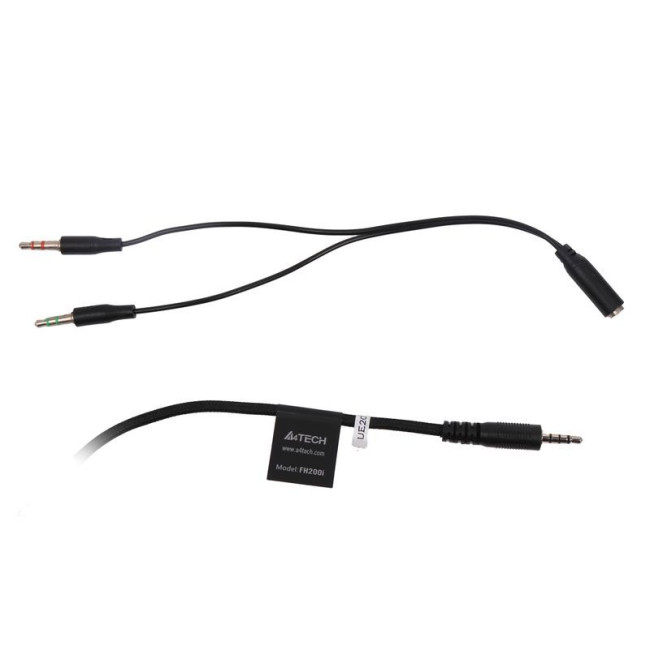 Навушники з мікрофоном, Fstyler AUX 3.5 мм Stereo Headphone, сірий