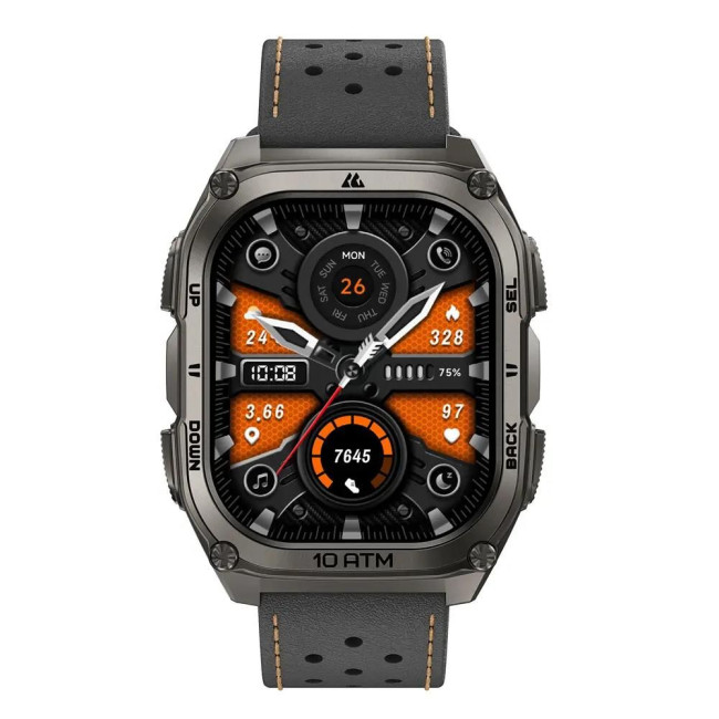 Змінний ремінець KOSPET PREMIUM ARCHLAN BLACK 22MM