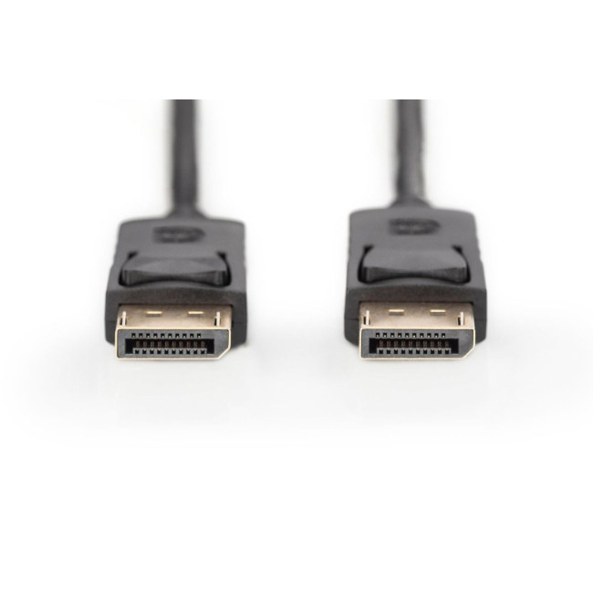 Кабель DisplayPort, тип DP M/M, 2,0 м, колір чорний AK-340103-020-S DIGITUS by ASSMANN