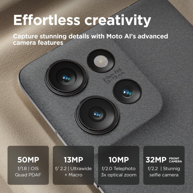 Мобільний телефон EDGE 50 12/512GB KOALA GREY MOTOROLA