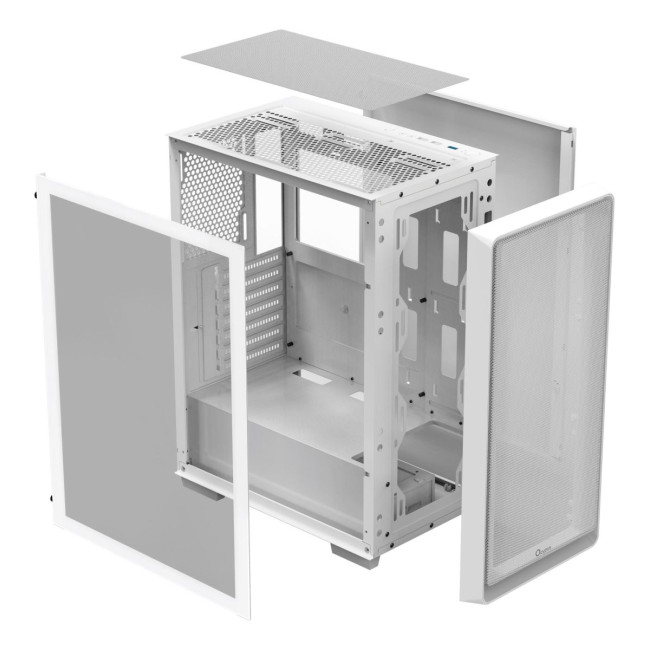 Корпус для комп'ютера ATX W/O PSU GAMMA C60 WH (GAMMA-C60-WHG000XX-GL) OCYPUS