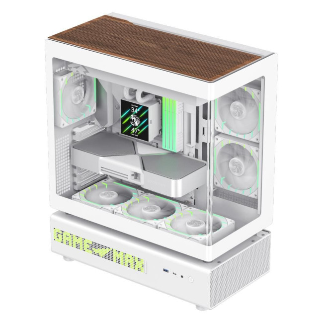 Корпус для комп'ютера ATX W/O PSU N90 WH GAMEMAX