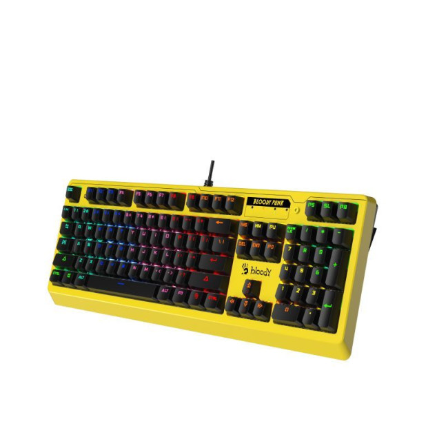 Клавіатура механічна ігрова, LK Blue Sw, USB, RGB-підсвічування