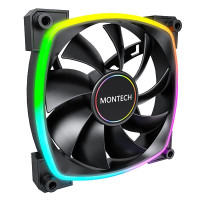Корпусний вентилятор 140MM AX140 PWM BLACK MONTECH