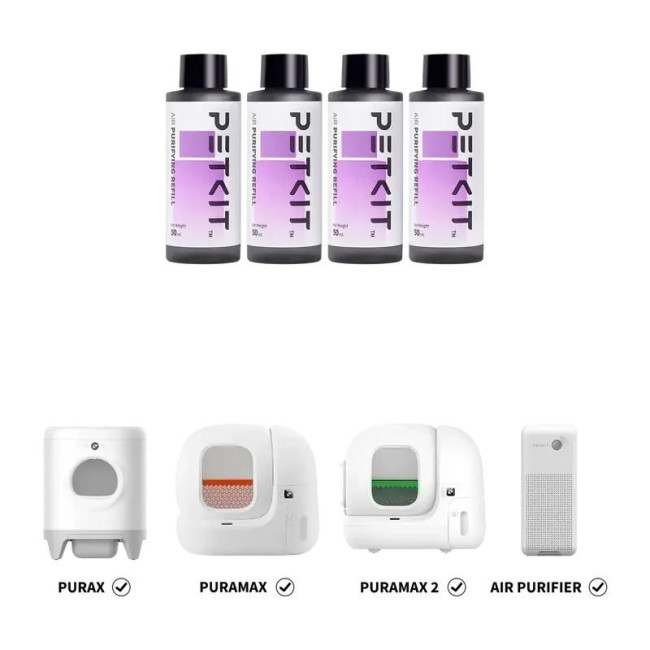Набір концентрованої рідини PETKIT AIR Puifying Refill 4*50ml P9214