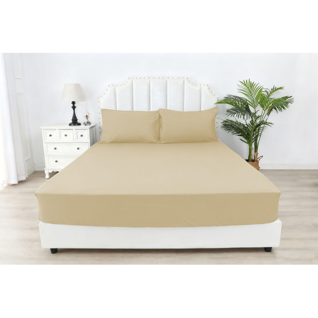 Простирадло на гумці Soho 90х200+25 см Beige