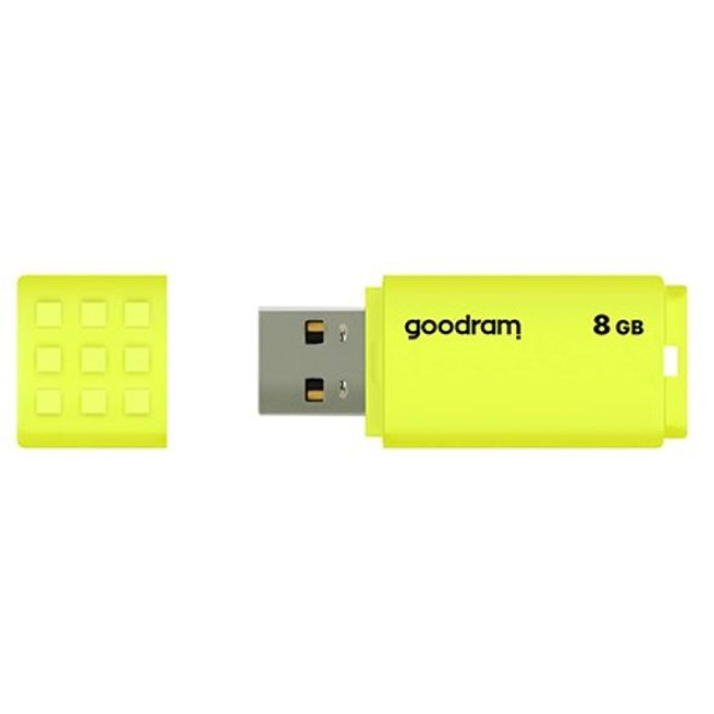 Flash Drive Goodram USB 8GB UME2 (UME2-0080Y0R11) Yellow 