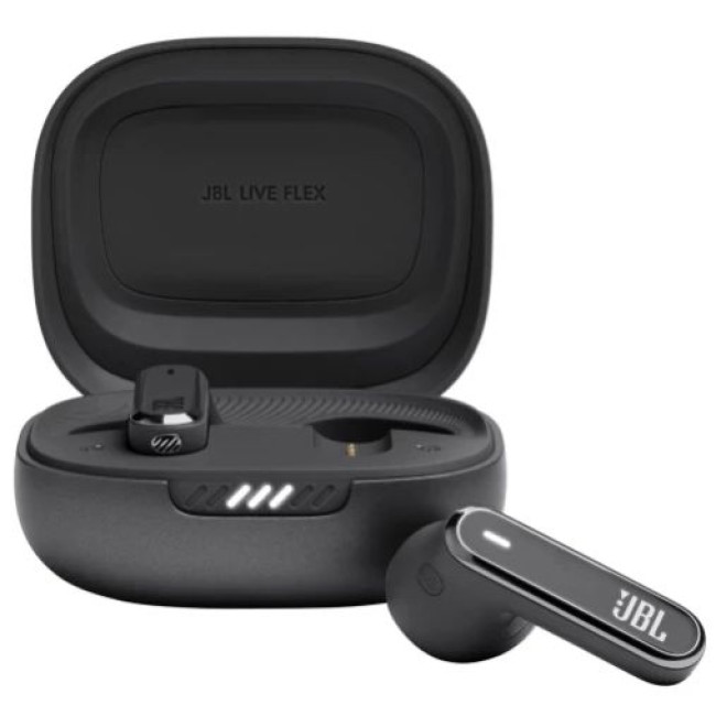 Гарнітура JBL LIVE FLEX Black (JBLLIVEFLEXBLK)