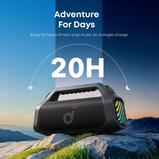Портативна акустика Anker SoundСore Boom 2 Pro Black