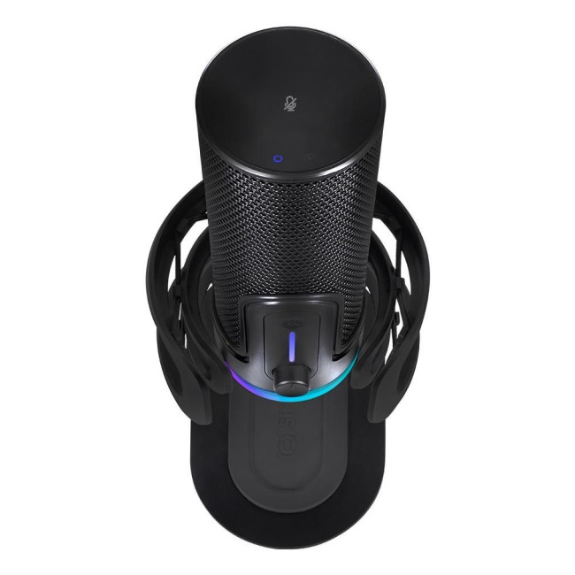 Мікрофон Streamplify MIC PRO-192-RGB-ST, чорний