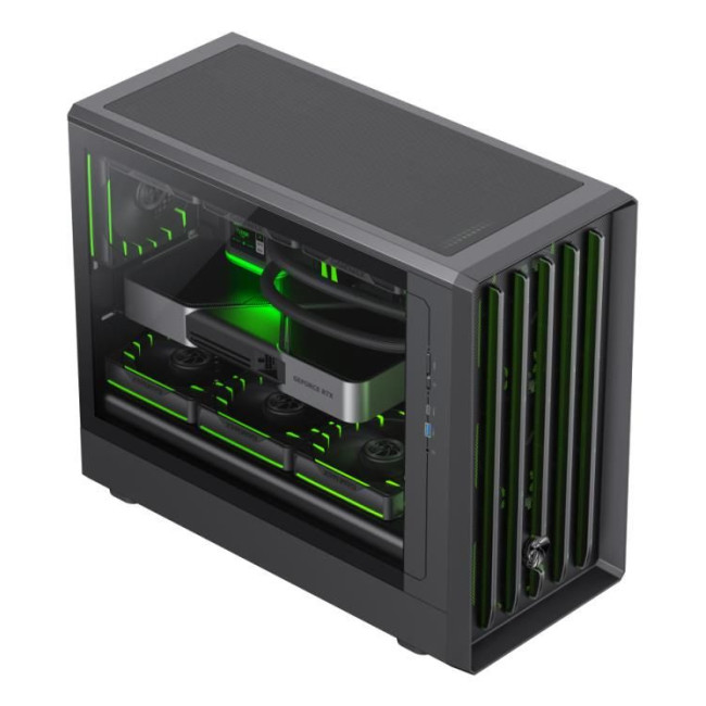 Корпус для комп'ютера MATX W/O PSU CLAW 360 BK GAMEMAX