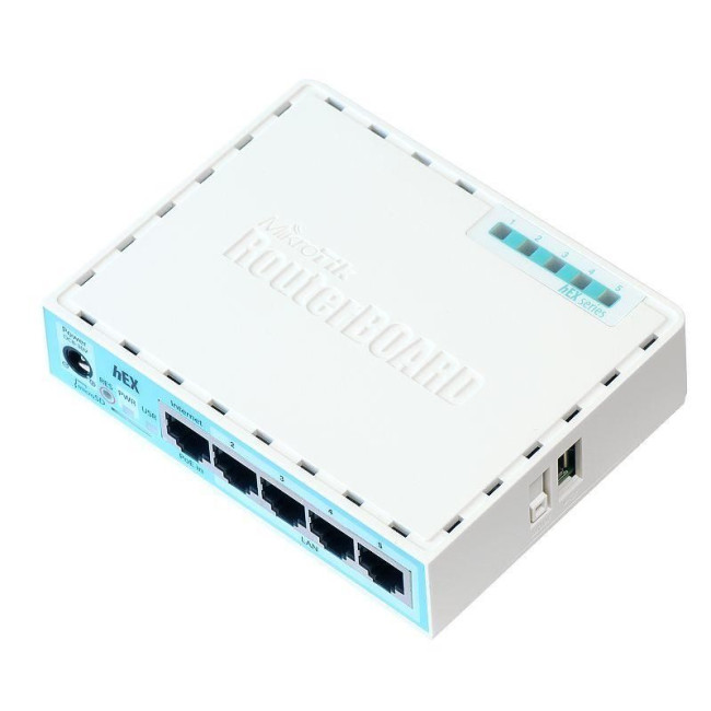 Мережевий коммутатор Ethernet з функцією маршрутизації  RB750GR3 MIKROTIK