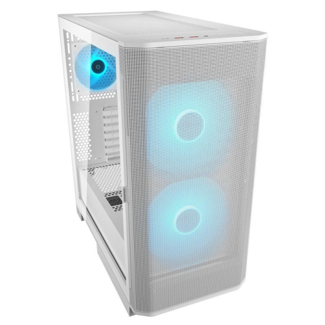 Ігровий корпус, 2*180mm ARGB, 1*120mm ARGB вентилятори передвстановлені, ATX/mATX/mini-ITX, скляне вікно