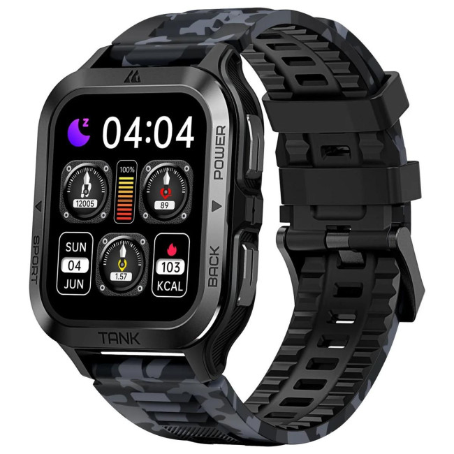 Змінний ремінець KOSPET CAMO GREY/BLACK 22MM