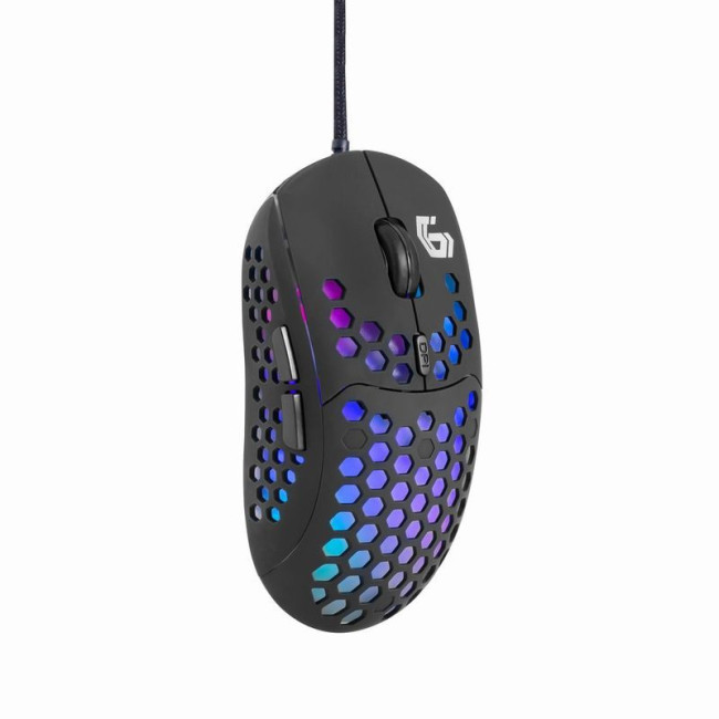 Оптична ігрова миша, 6 Buttons, USB, RGB, 7200 DPI