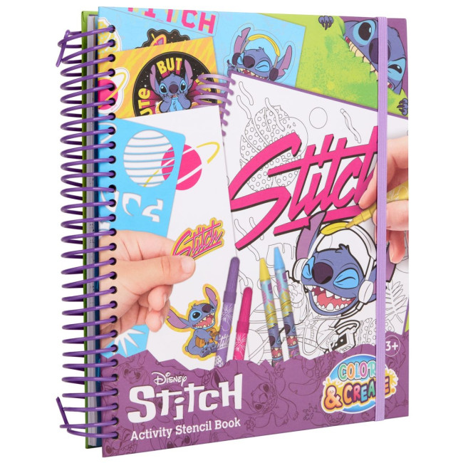 Книжка для розфарбовування Disney Stitch Актівіті (ST24356)