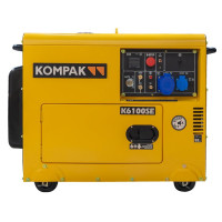 Генератор дизельний Kompak K6100SE 5000/5500 W