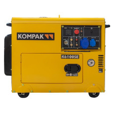 Генератор дизельний Kompak K6100SE 5000/5500 W