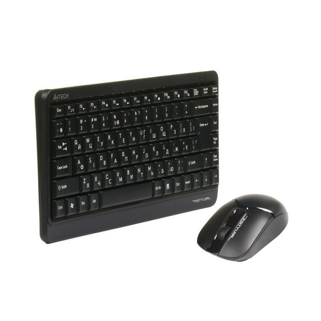Комплект бездротовий Fstyler клавіатура+миша, чорний, USB