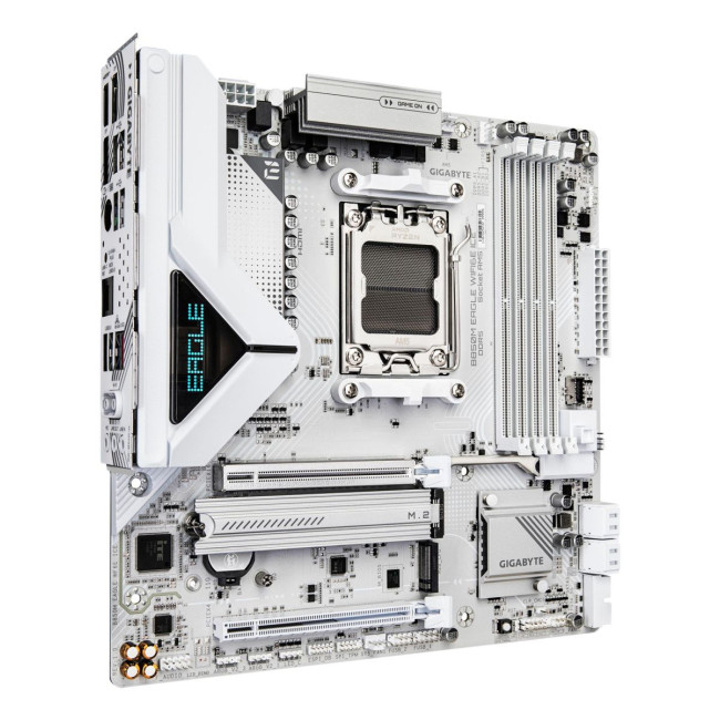 Материнська плата AMD B850 SAM5 MATX B850M EAGLE WF6E ICE GIGABYTE