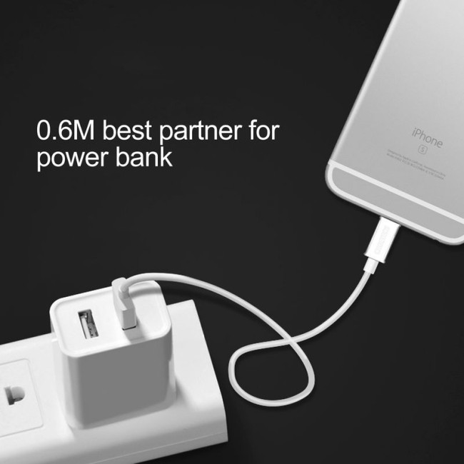 Кабель USB 2.0 А-тато/Lightning , MFI, 1.8 м, преміум, 2.1 А